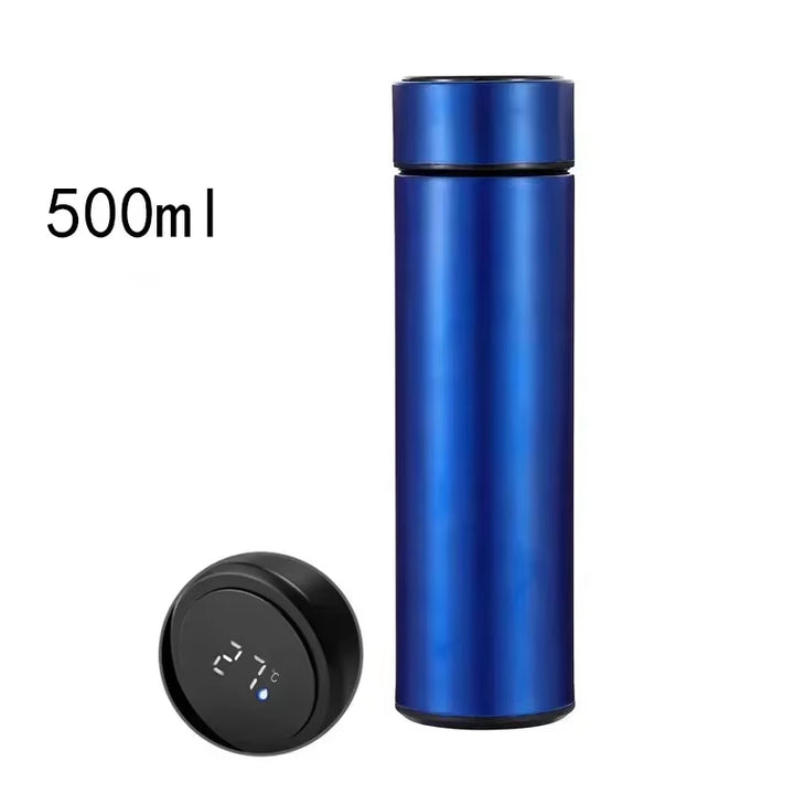 500Ml Thermos Bottle Water Bottle Digital LED Temperature Coffee Cup Stainless Steel Vacuum Water Bottle Thermos Cup