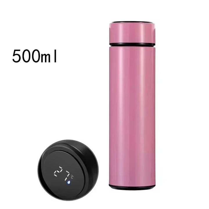 500Ml Thermos Bottle Water Bottle Digital LED Temperature Coffee Cup Stainless Steel Vacuum Water Bottle Thermos Cup