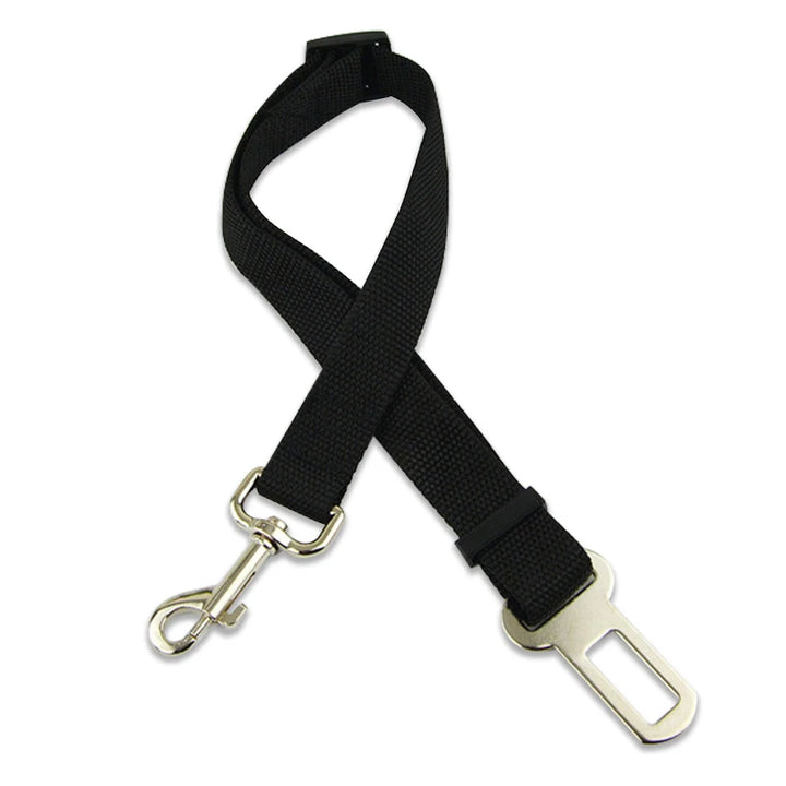 Adjustable Leather Pet Car Seat Belt