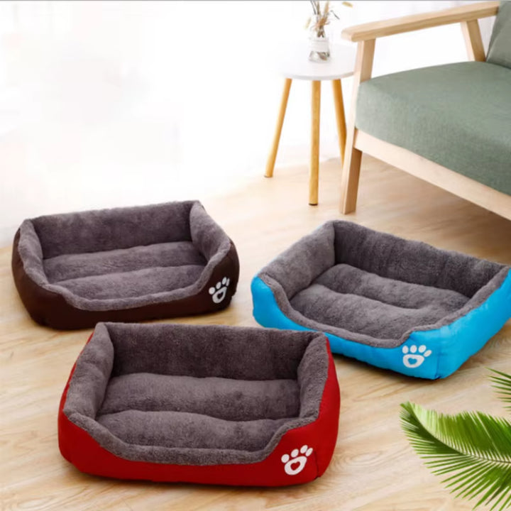 Plush Orthopedic Calming Dog Sofa Bed