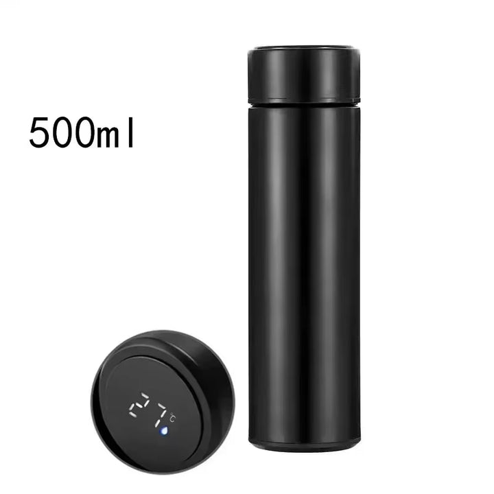 500Ml Thermos Bottle Water Bottle Digital LED Temperature Coffee Cup Stainless Steel Vacuum Water Bottle Thermos Cup