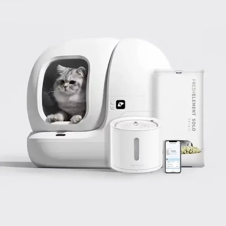 Smart Automatic Cat Litter Box