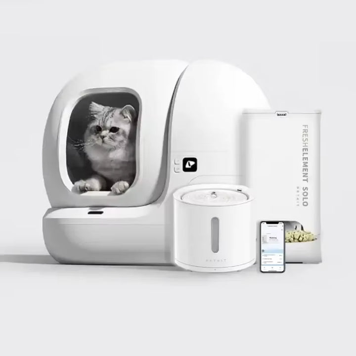 Smart Automatic Cat Litter Box