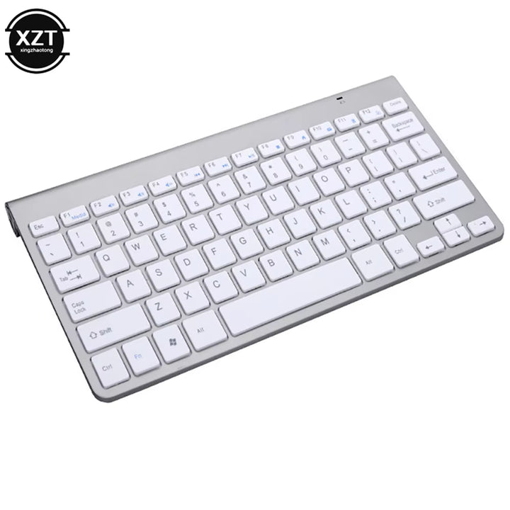 Wireless Keyboard Mouse Set 2.4G USB Mini Multimedia Keyboard Mouse Combo for Notebook Laptop Mac Desktop PC TV Office Supplies