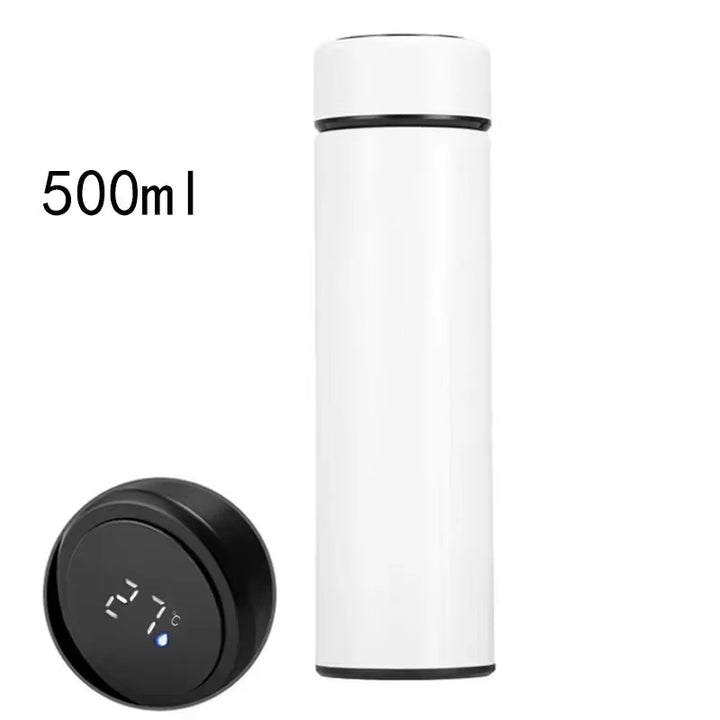 500Ml Thermos Bottle Water Bottle Digital LED Temperature Coffee Cup Stainless Steel Vacuum Water Bottle Thermos Cup