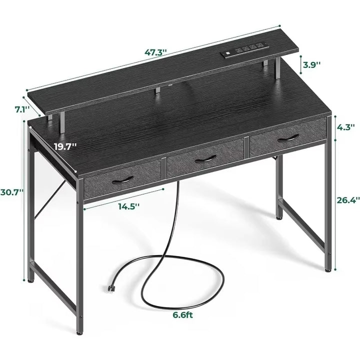 47” LuxeTech Smart Desk