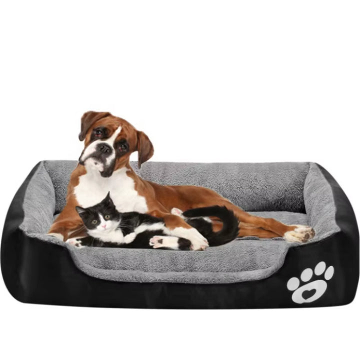 Plush Orthopedic Calming Dog Sofa Bed