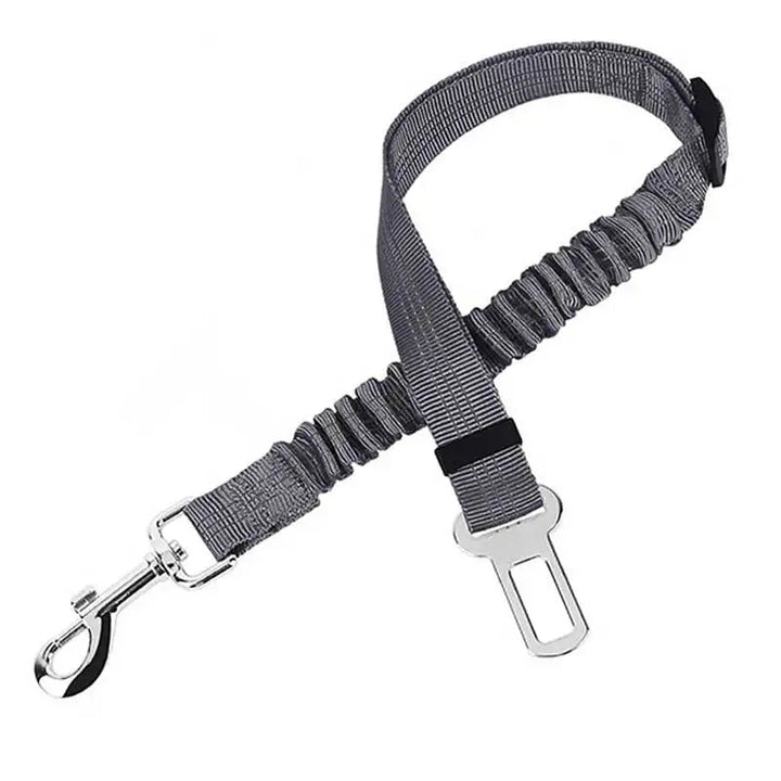 Adjustable Leather Pet Car Seat Belt